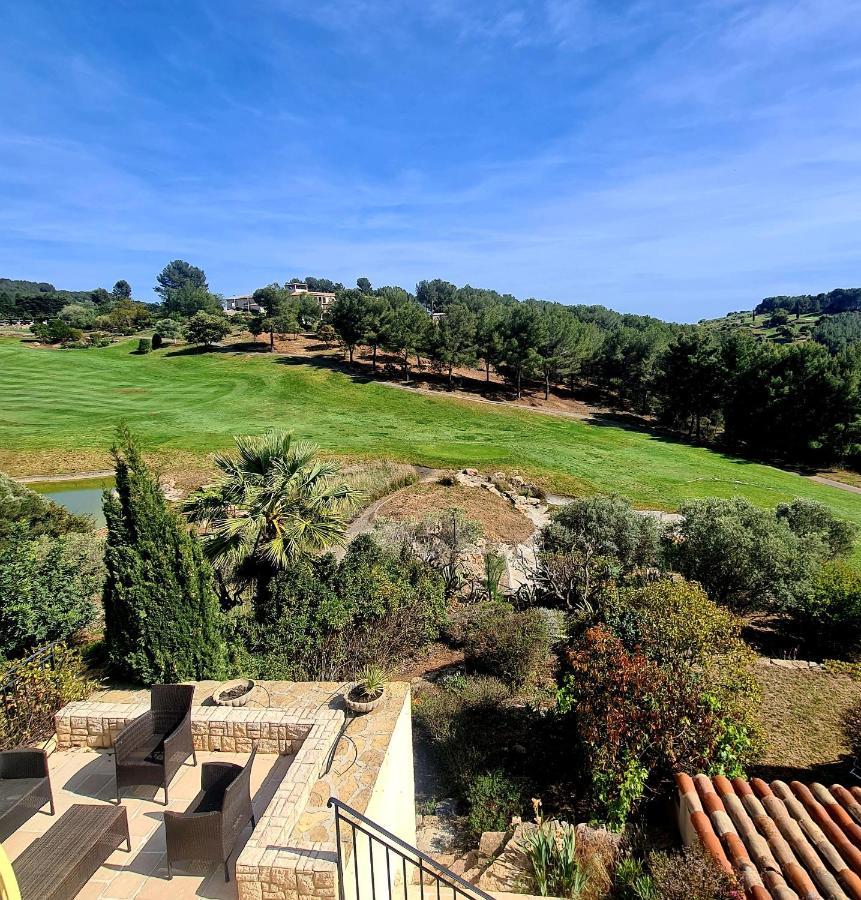 Villa Dans Cadre D'Exception - Golf, Piscine Et Tennis Prive Saint-Cyr-sur-Mer Zewnętrze zdjęcie