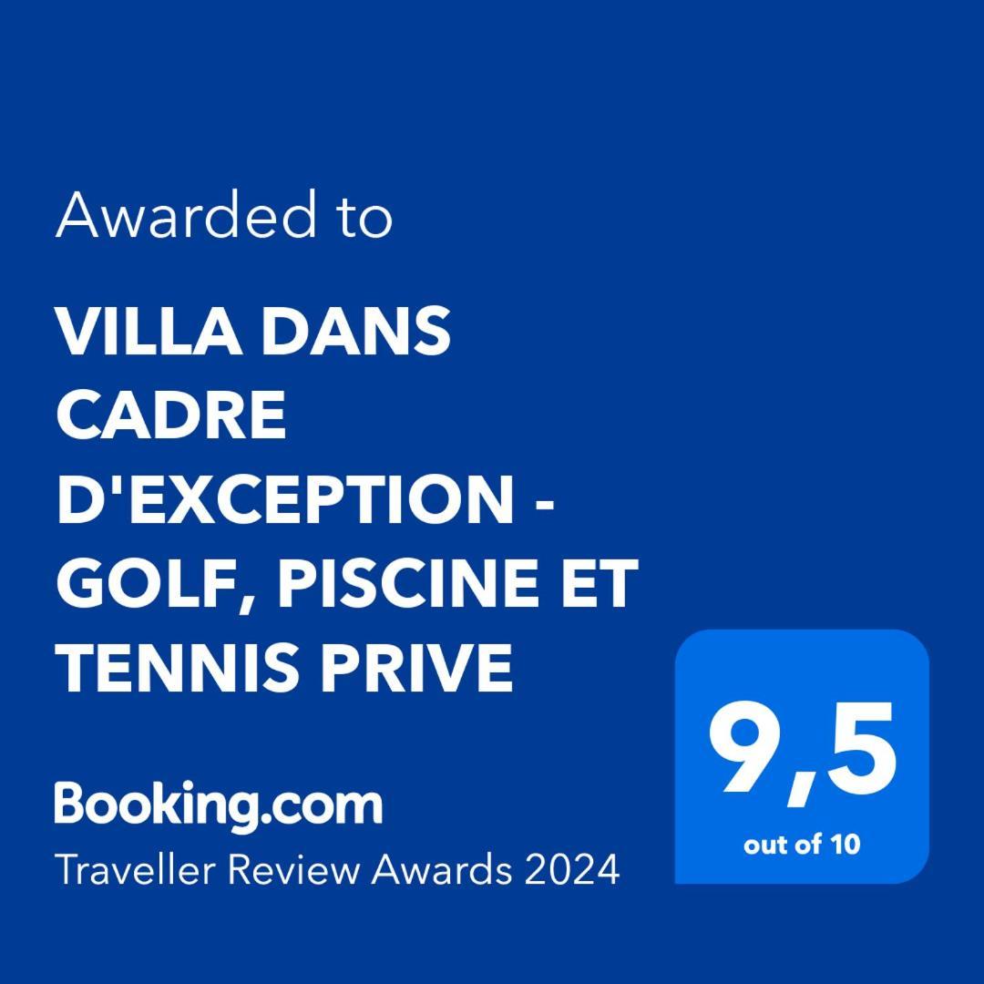 Villa Dans Cadre D'Exception - Golf, Piscine Et Tennis Prive Saint-Cyr-sur-Mer Zewnętrze zdjęcie