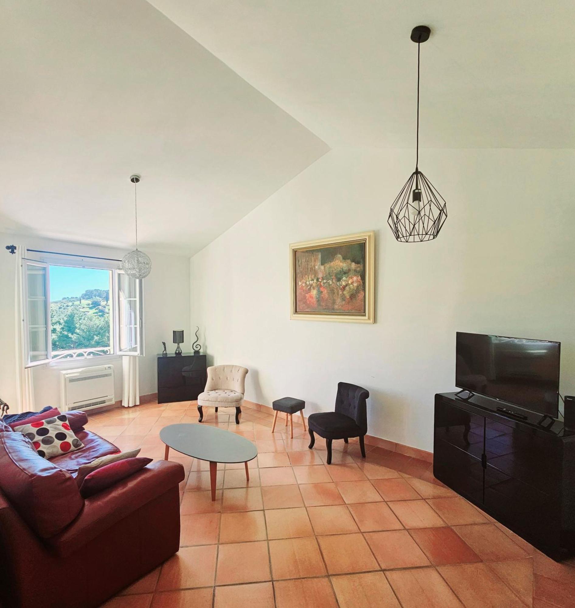 Villa Dans Cadre D'Exception - Golf, Piscine Et Tennis Prive Saint-Cyr-sur-Mer Zewnętrze zdjęcie