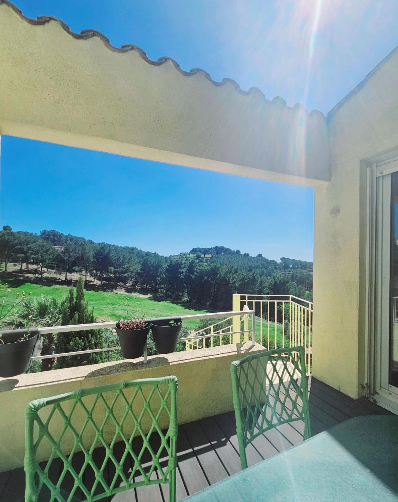 Villa Dans Cadre D'Exception - Golf, Piscine Et Tennis Prive Saint-Cyr-sur-Mer Zewnętrze zdjęcie