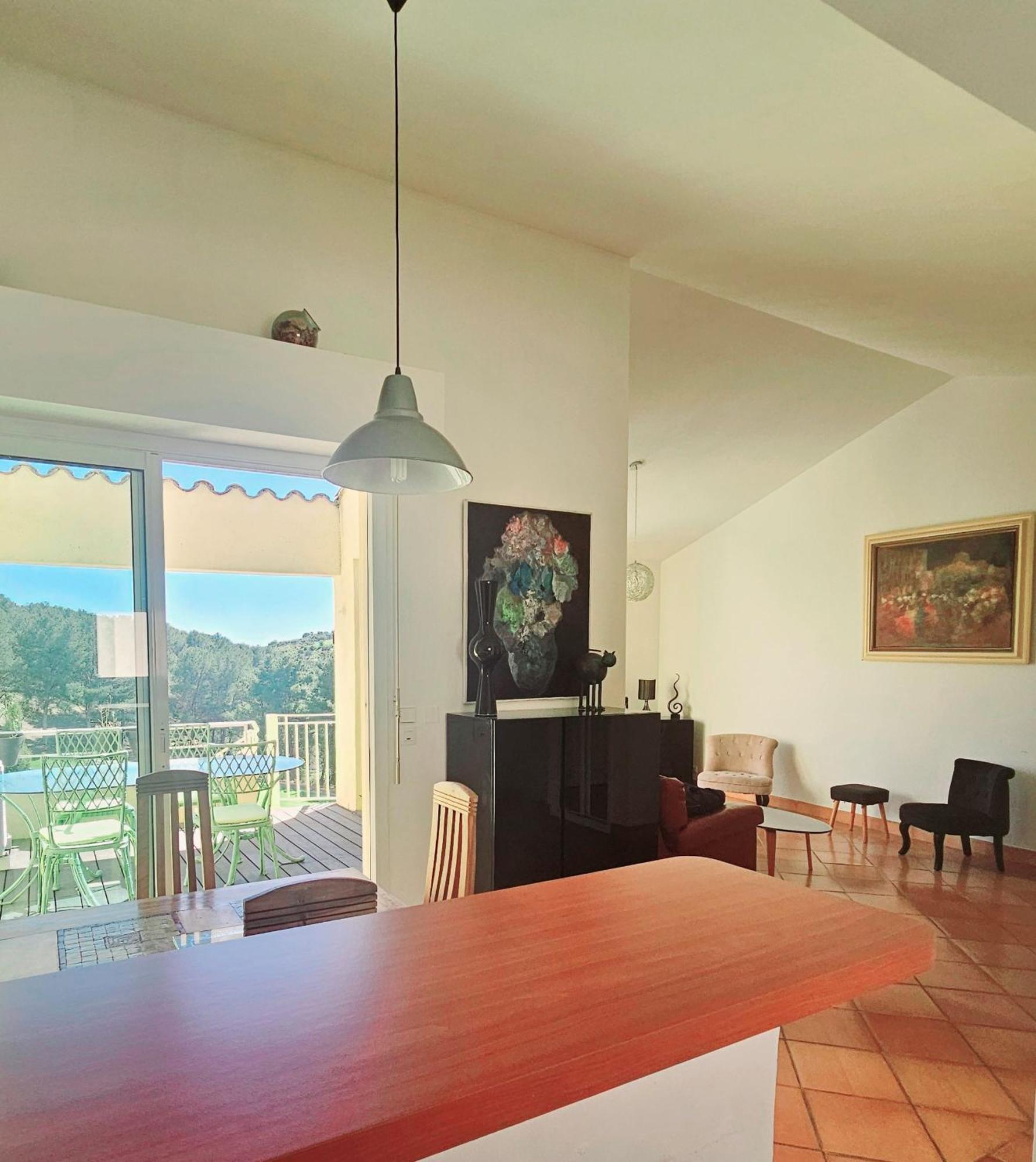 Villa Dans Cadre D'Exception - Golf, Piscine Et Tennis Prive Saint-Cyr-sur-Mer Zewnętrze zdjęcie